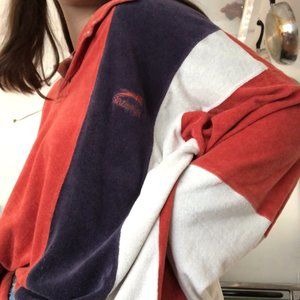 Oversized Terry Cloth Polo